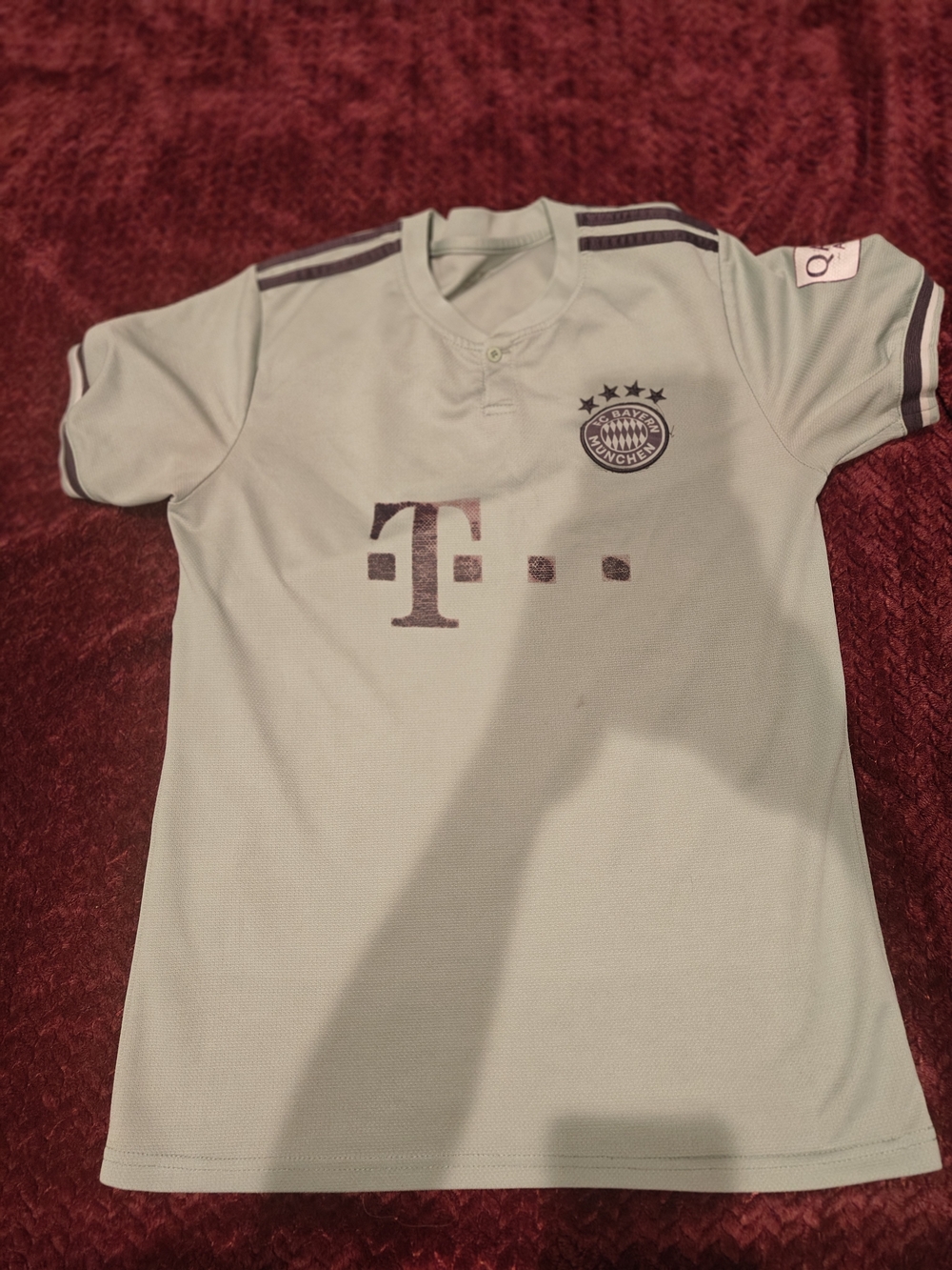 Kids' Light Green Short Sleeve Soccer Jersey